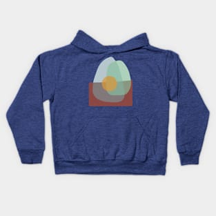 Abstract Avocado 2 Kids Hoodie